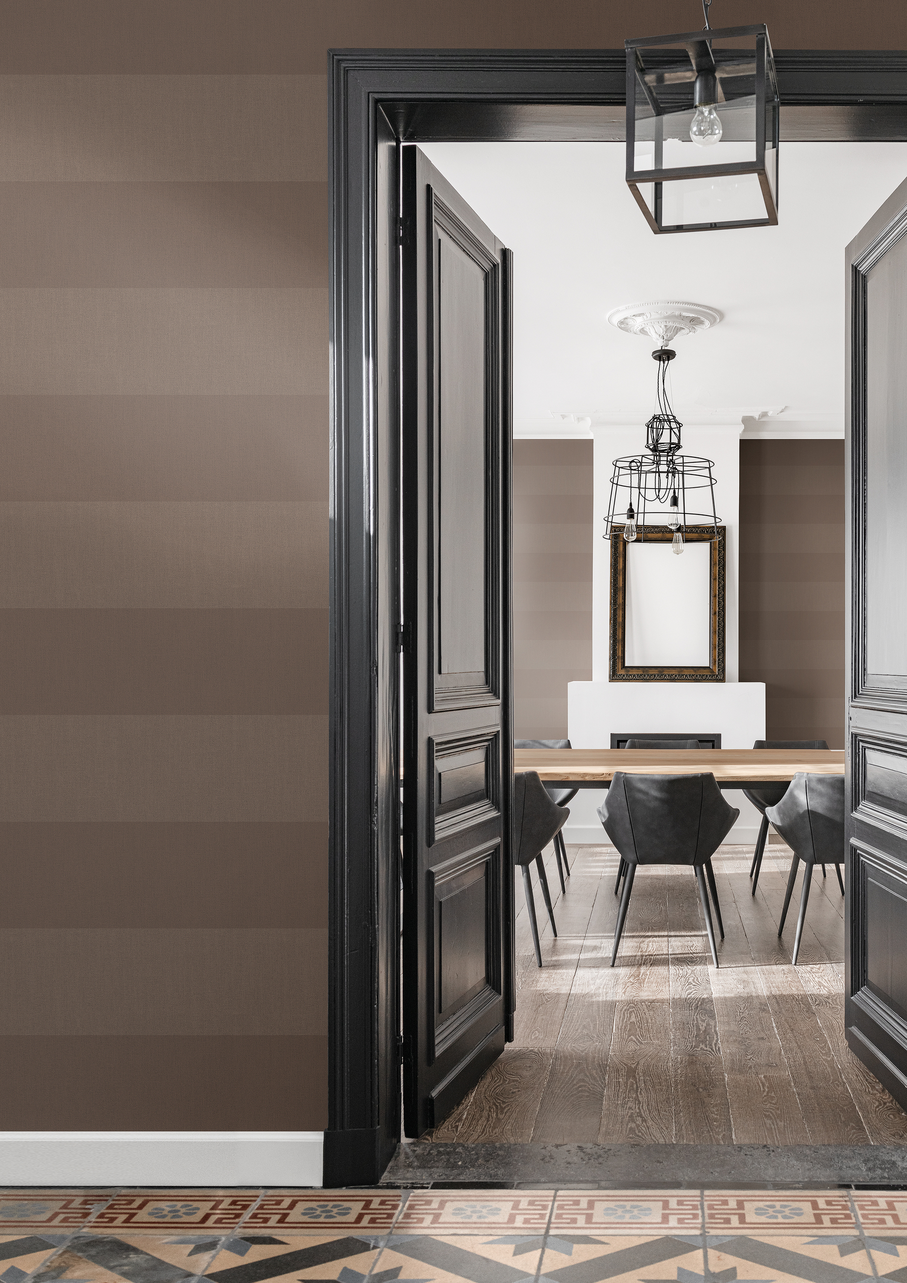 Обои Loymina British Style Garden English Classics Brit 14 010 10,05×1 фото в интерьере